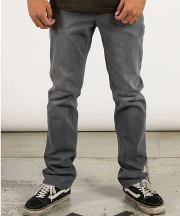 Volcom Men Solver Modern Fit Jeans Dark Grey